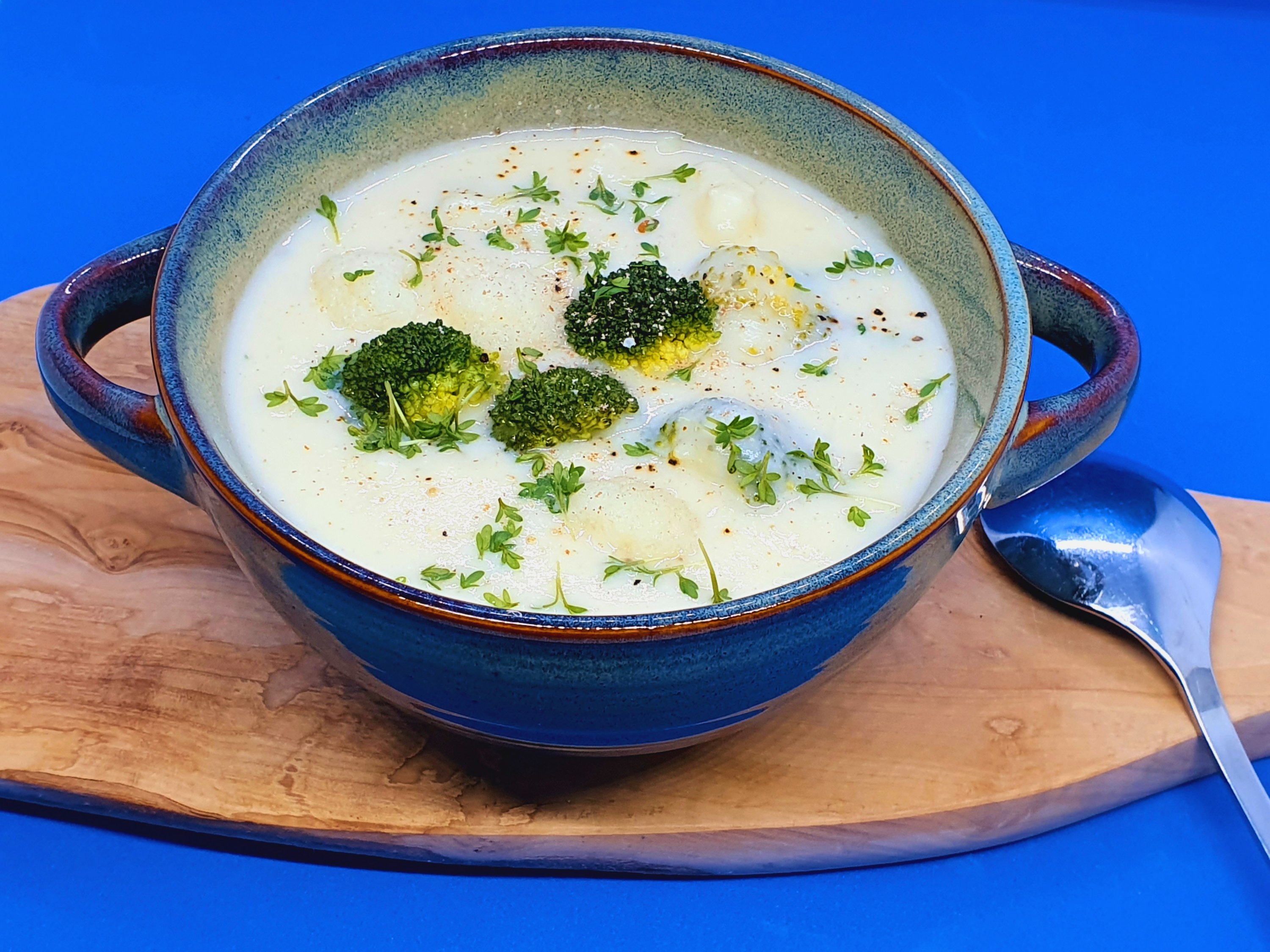 Cremige Blumenkohl-Brokkoli-Suppe – Iris Lowcarbküche